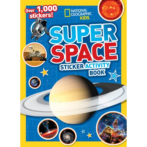 Super Space Sticker Activity Book