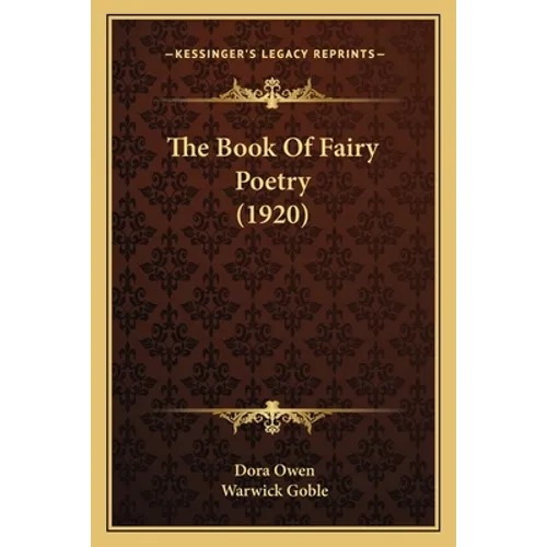 The Book of Fairy Poetry (1920)