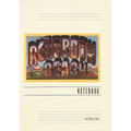 Vintage Lined Notebook Greetings from Rehoboth Beach
