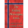 The Earliest Norwegian Laws