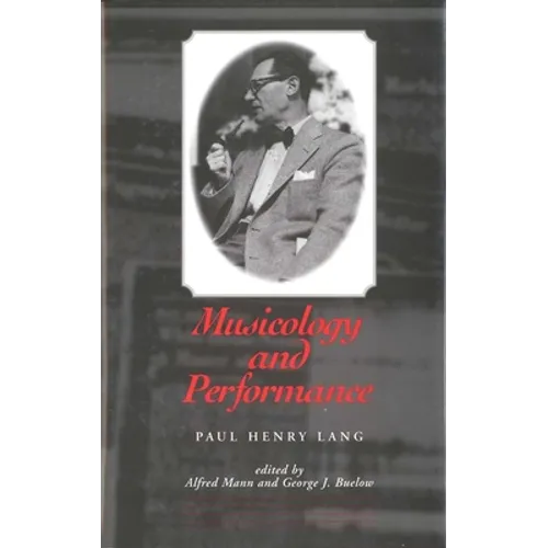 Musicology and Performance