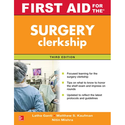 First Aid for the Surgery Clerkship, Third Edition