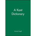 A Kant Dictionary