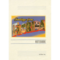 Vintage Lined Notebook Greetings from Florida