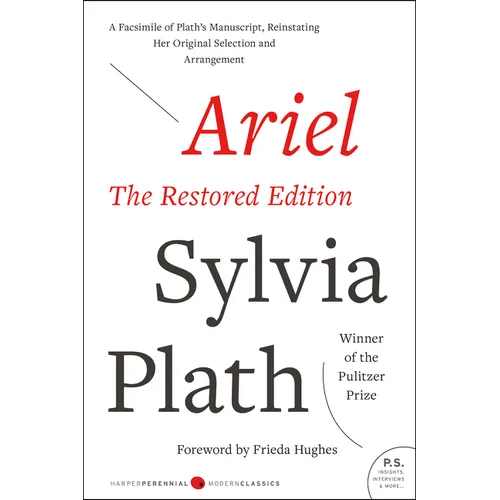 Ariel: The Restored Edition: A Facsimile of Plath's Manuscript, Reinstating Her Original Selection and Arrangement