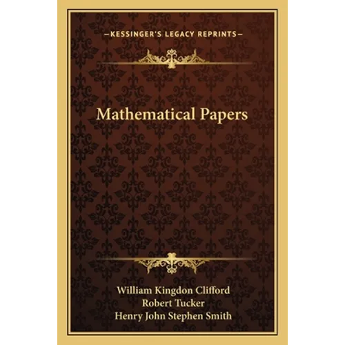 Mathematical Papers