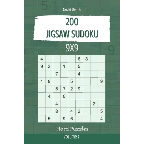 Jigsaw Sudoku - 200 Hard Puzzles 9x9 vol.7