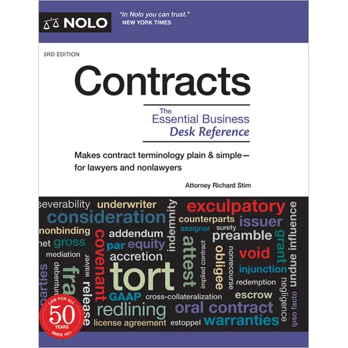 Contracts: The Essential Business Desk Reference