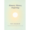 Memory, History, Forgetting