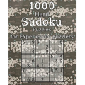 1000 Hard Sudoku Puzzles for Experienced puzzlers: Logic Puzzles - with Solutions - Classic Sudoku - Perfect as a Gift for Grandma