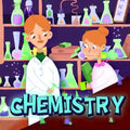 Chemistry: Book about chemistry for children from 6 to 10 years old with beautiful illustrations by Holz books.