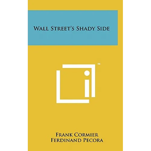 Wall Street's Shady Side
