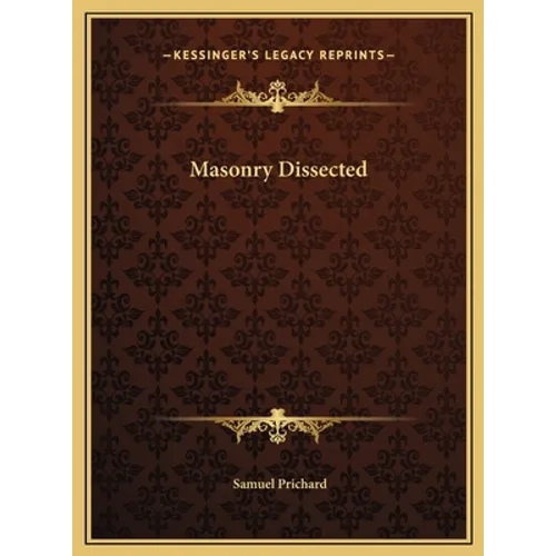 Masonry Dissected