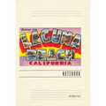 Vintage Lined Notebook Greetings from Laguna Beach, California