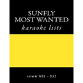 SUNFLY Most Wanted KARAOKE listings sfmw801 - sfmw932: discs sfmw801 - sfmw932