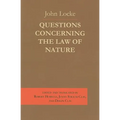 Questions Concerning the Law of Nature