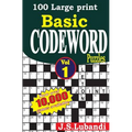 100 Large print Basic Codeword puzzles