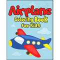 Airplane Coloring Book for Kids: 50+ Black And White Aircraft Drawings to Color! Kids Holiday Activity Book. Perfect Gift for Aviation Lover Kids!