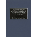 Discography of Western Swing and Hot String Bands, 1928-1942