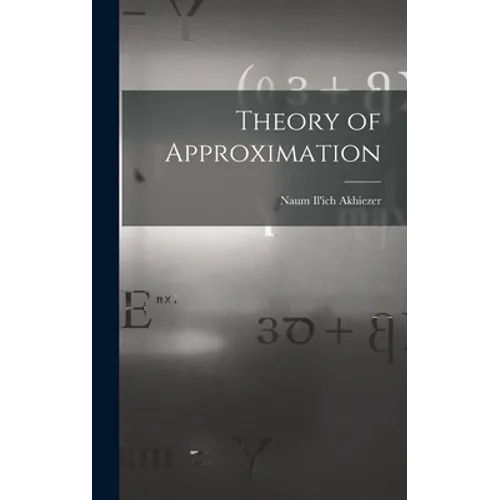 Theory of Approximation