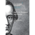 Kant on Respect (Achtung)