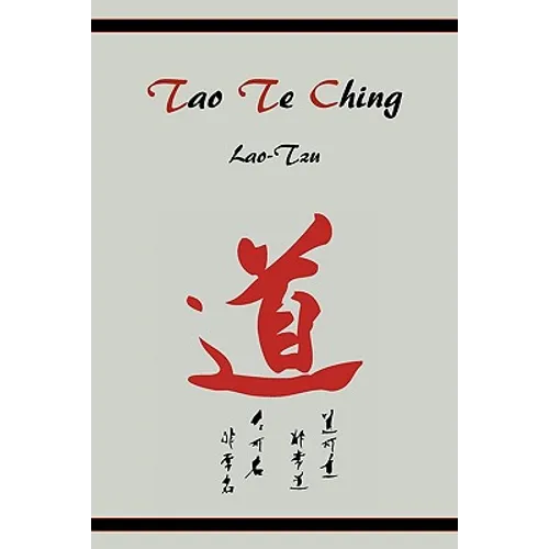 Tao Te Ching