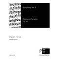 Symphony No. 3: Piano 4 Hands