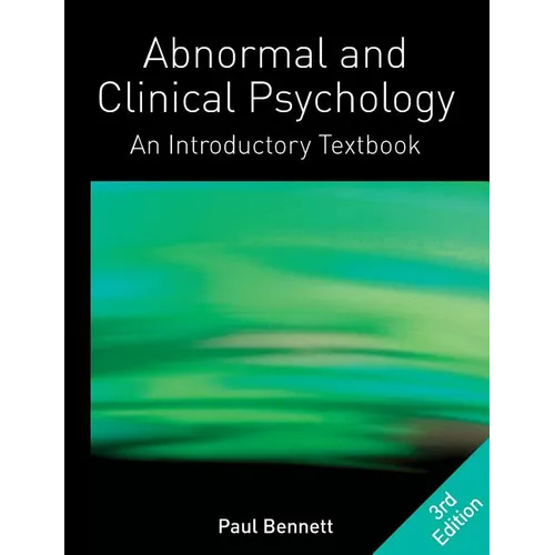 Abnormal and Clinical Psychology: An Introductory Textbook