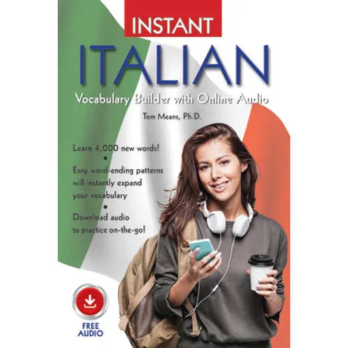 Instant Italian Vocabulary Builder with Online Audio