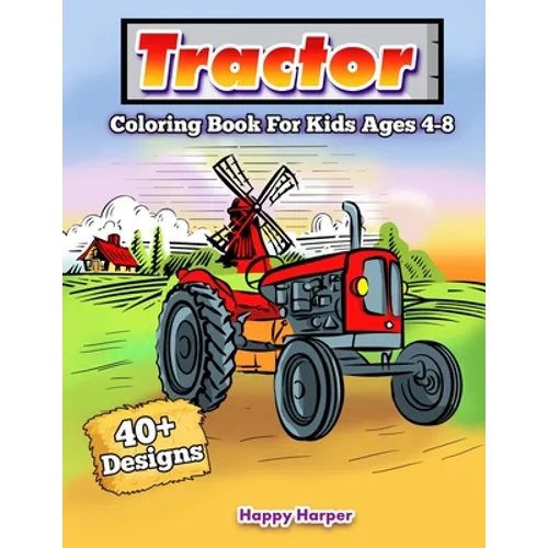 Tractor Coloring Book