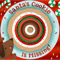 Santa's Cookie Is Missing!: Board Book with Die-Cut Reveals: A Christmas Holiday Book for Kids