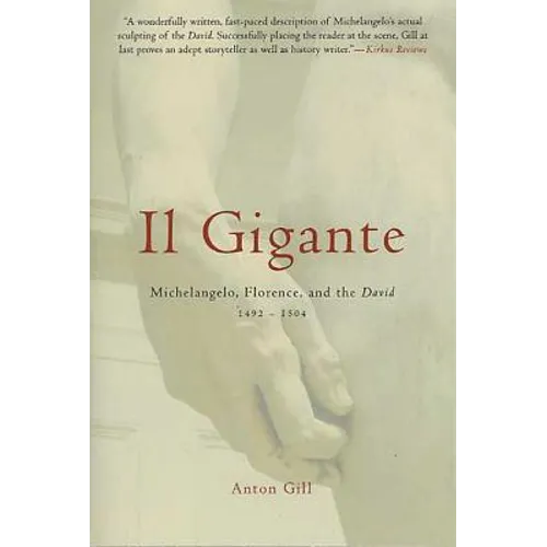 Il Gigante: Michelangelo, Florence, and the David 1492-1504