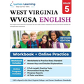 West Virginia General Summative Assessment Test Prep: Grade 5 English Language Arts Literacy (ELA) Practice Workbook and Full-length Online Assessment