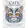 Cats Coloring Book: An Adult Coloring Book of 40 Detailed and Ornate Cat Designs for Grown-Ups and Adults