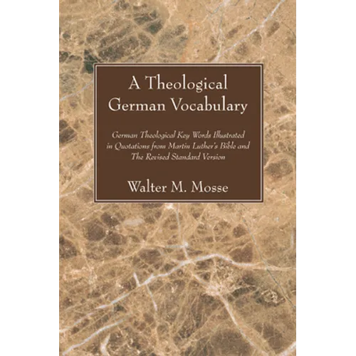 A Theological German Vocabulary