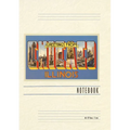 Vintage Lined Notebook Greetings from Chicago, Illinois