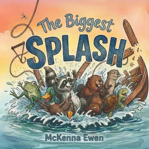 The Biggest Splash: A Rhyming Picture Book About Friendship and Teamwork for Kids