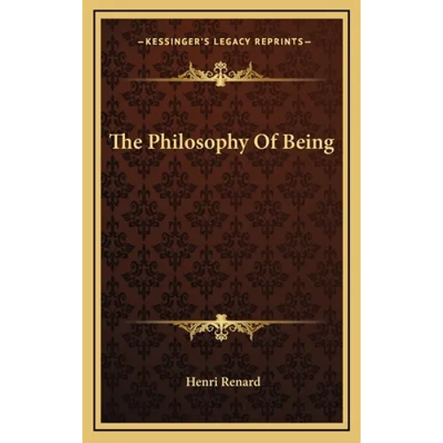 The Philosophy Of Being