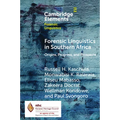 Forensic Linguistics in Southern Africa