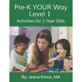 Pre-K YOUR Way Level 1 (Black and White Version): Beginning Academics & Social Skill Development