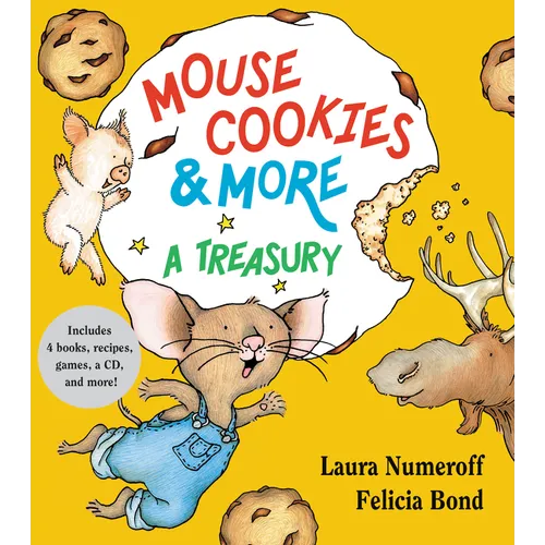 Mouse Cookies & More: A Treasury [With CD (Audio)-- 8 Songs and Celebrity Readings]