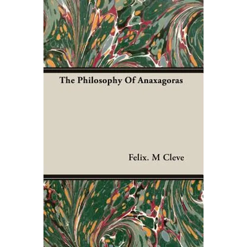 The Philosophy Of Anaxagoras