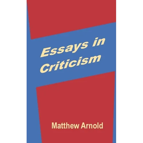 Essays in Criticism