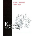Knowledge of Meaning: An Introduction to Semantic Theory