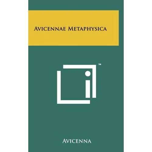 Avicennae Metaphysica