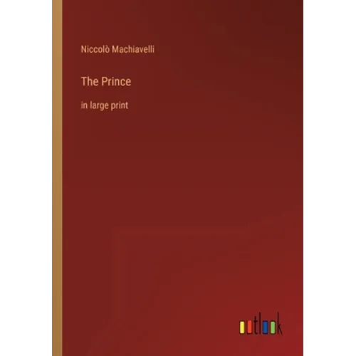 The Prince: in large print