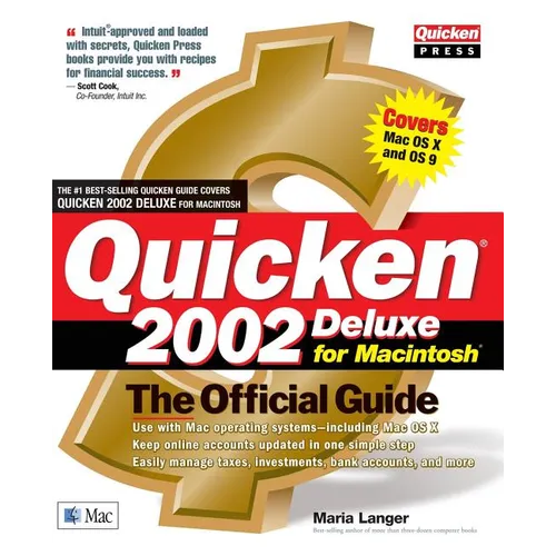 Quicken 2002 Deluxe for Macintosh: The Official Guide