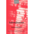 Subordination