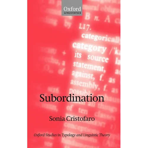 Subordination