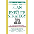 How to Plan and Execute Strategy
